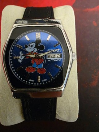 Reloj Seiko Mickey Mouse Automático
