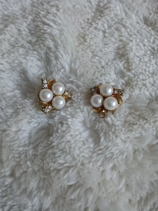 Pendientes con Perlas y Piedras