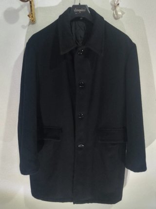 Cappotto invernale nero, taglia L foderato