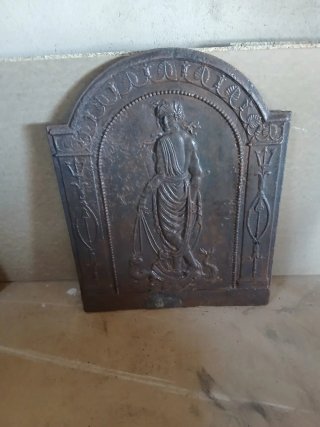Placa de Hierro para Chimenea