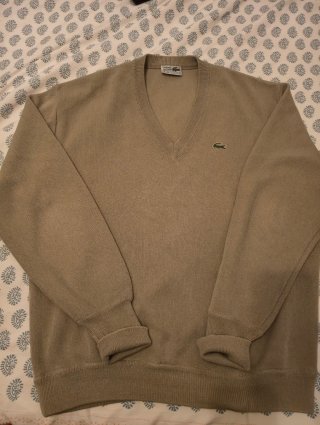 Jersey Lacoste Hombre Beige