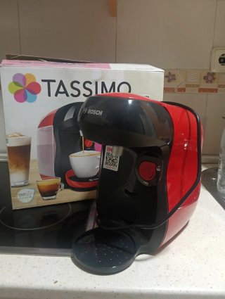 Cafetera Tassimo Bosch Roja