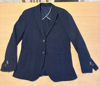 Chaqueta Massimo Dutti Azul entallada