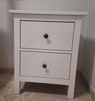 Struttura Letto 160x200 e 2 Comodini Hemnes IKEA
