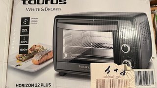Horno de sobremesa Taurus Horizon 22 Plus