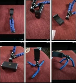 Mini trípode articulado para móvil