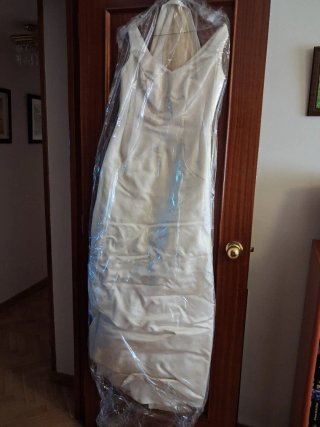 Vestido de novia blanco Eva Novias