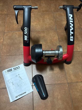 Rodillo de entrenamiento B'Twin In'Ride 500