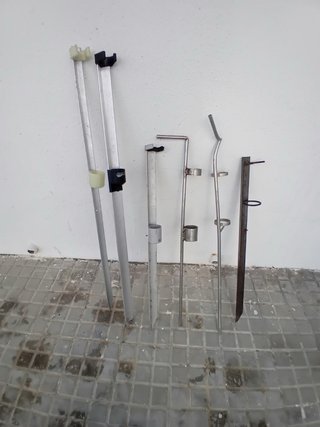 Set de 5 Cañeros de Pesca