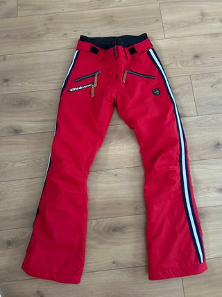 Pantalón de esquí Rehall rojo talla S