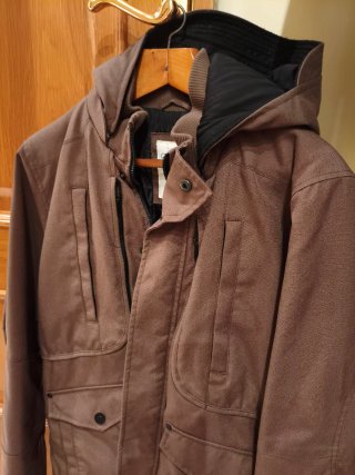 Chaqueta Abrigada Marrón