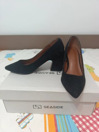 Tacones Marypaz Negros Talla 35