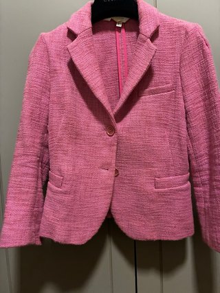Americana Zara Rosa Texturizada