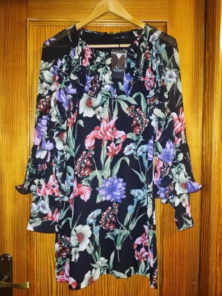 Vestido Guess Estampado Floral Talla M