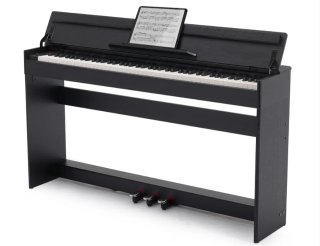 Piano Digital Mustar Negro