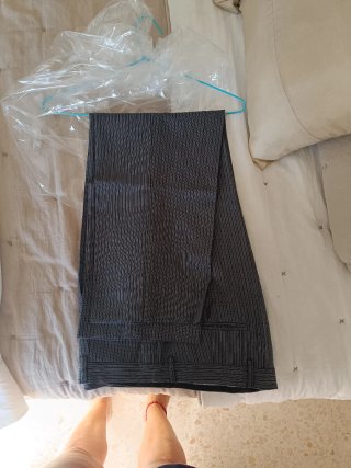 Pantalón de traje negro