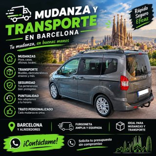 Mudanza y transporte en Barcelona