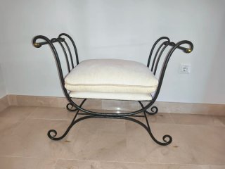 Banqueta de Hierro Forjado