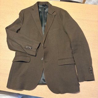 Chaqueta Massimo Dutti Lana Marrón talla M/L