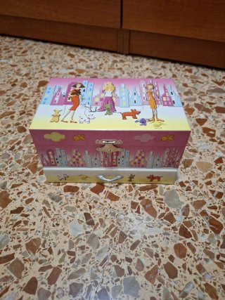 Caja Joyero Musical infantil con Ilustración
