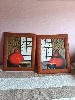 Set de 2 Cuadros Decorativos