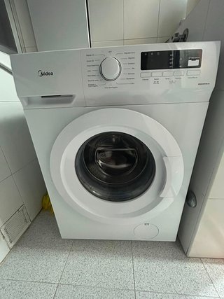 Lavadora Midea Blanca