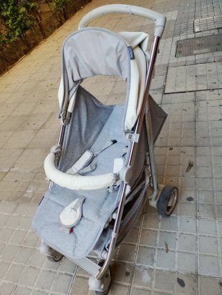 Silla de paseo Bebecar gris