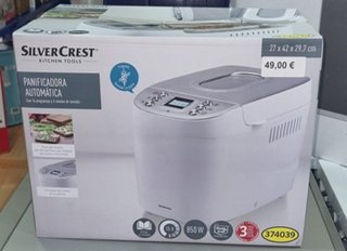 Panificadora Automática SilverCrest 850W
