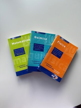 Pack Diccionarios Matemáticas, Química y Física