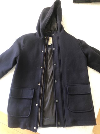 Parca Azul Marino Niño 11-12 años