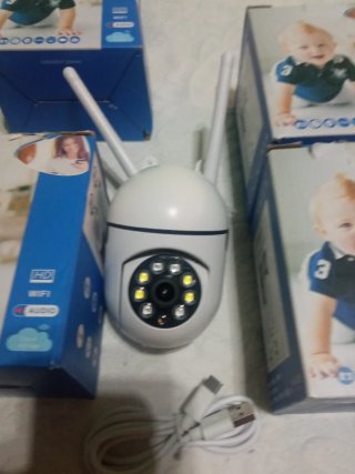 Set de 4 Cámaras de Vigilancia WiFi
