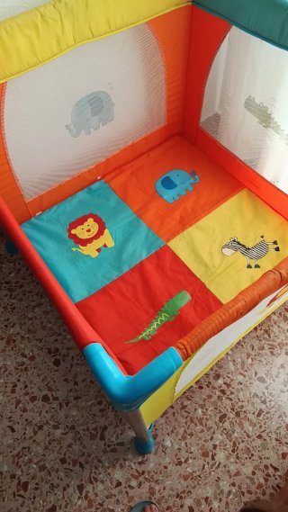 Parque Infantil con Estampados de Animales