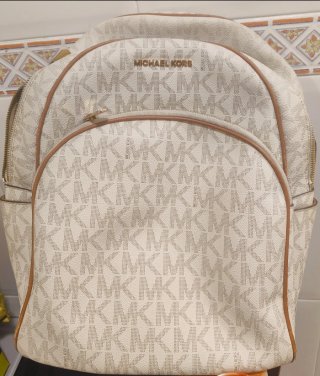 Mochila Michael Kors Beige