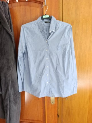 Camisa Massimo Dutti Azul Talla 46