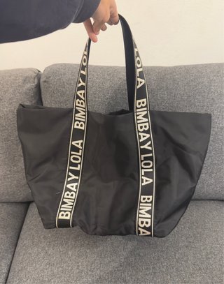 Bolso Shopper Bimba y Lola Negro