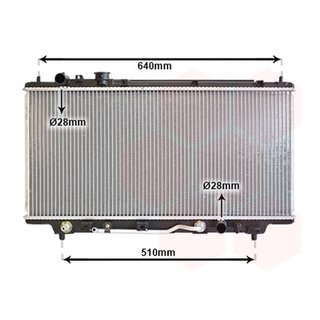 Radiador para Mazda 323 1994