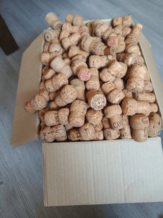Lote de 400 Tapones de Corcho de Cava
