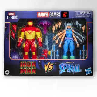Pack Marvel Legends Iron Man vs Spiral