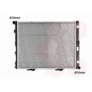 Radiador Mercedes (W124), Clase E(W124) para Mercedes-Benz E W124 1985