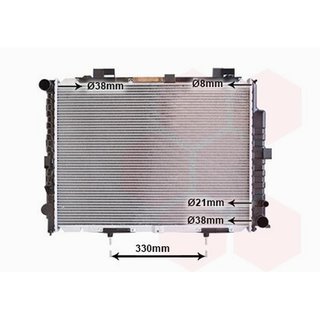 Radiador Mercedes Clase E(W210) para Mercedes-Benz E W210 1995