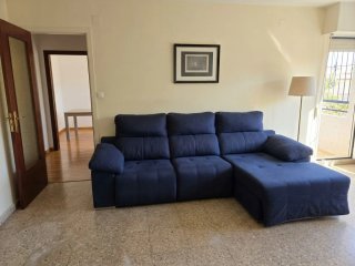 Sofá Chaise Longue 2,60m Azul
