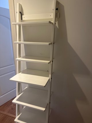 Estantería tipo escalera IKEA blanca