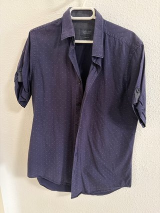 Camisa Zara Azul Talla S