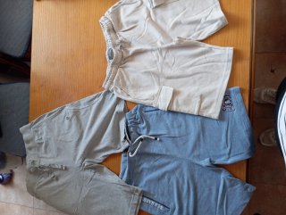 Pack 3 pantalones cortos