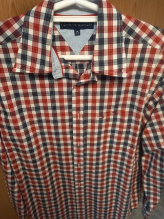 Camisa Tommy Hilfiger Cuadros Talla M