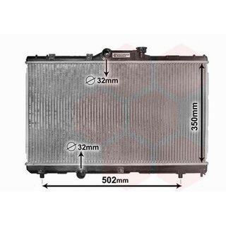 Radiador para Toyota COROLLA 1997