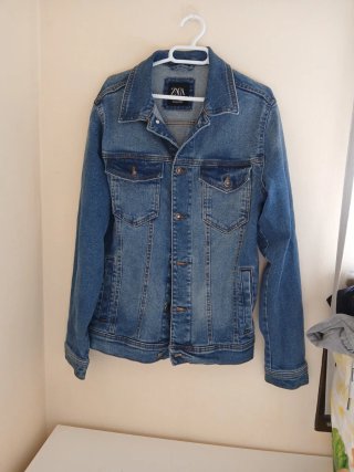 Chaqueta Vaquera Zara Azul