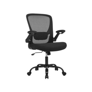 Silla de Oficina SONGMICS con Malla Negra