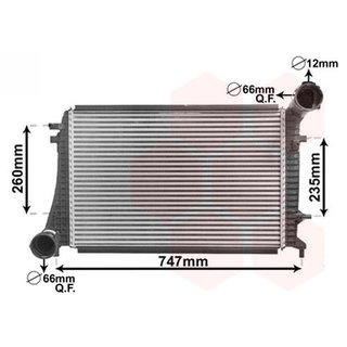 Intercooler Vw Golf V (1K1) para Volkswagen GOLF V 2003