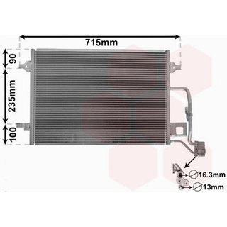 Condensador Vag A4 I / Passat Iv para Audi A4 1994
